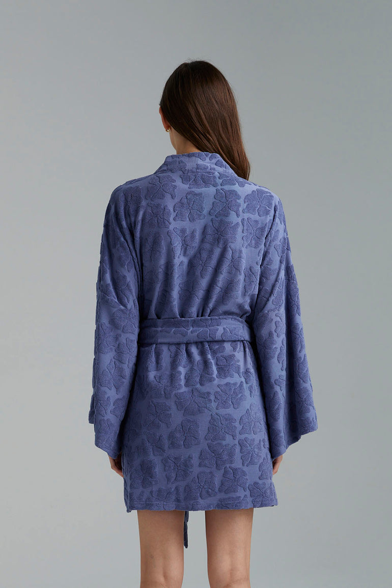 Summi Summi Terry Robe Blu