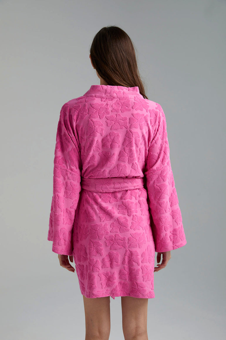 Summi Summi Terry Robe Pink