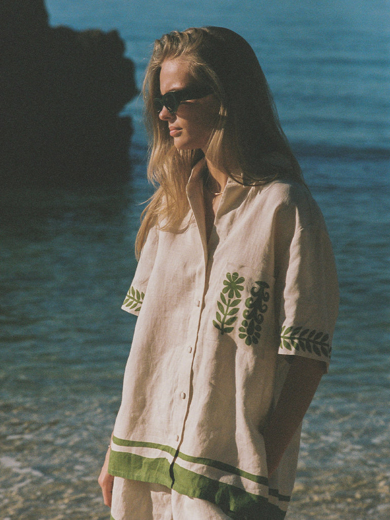 Soleil Soleil Darcy Shirt Vestige