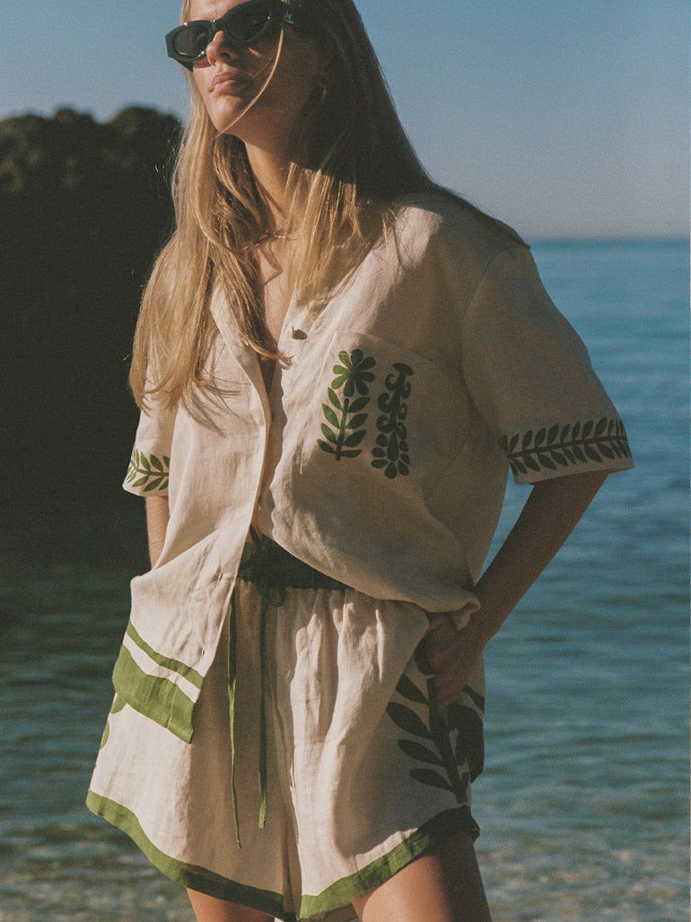 Soleil Soleil Darcy Shirt Vestige