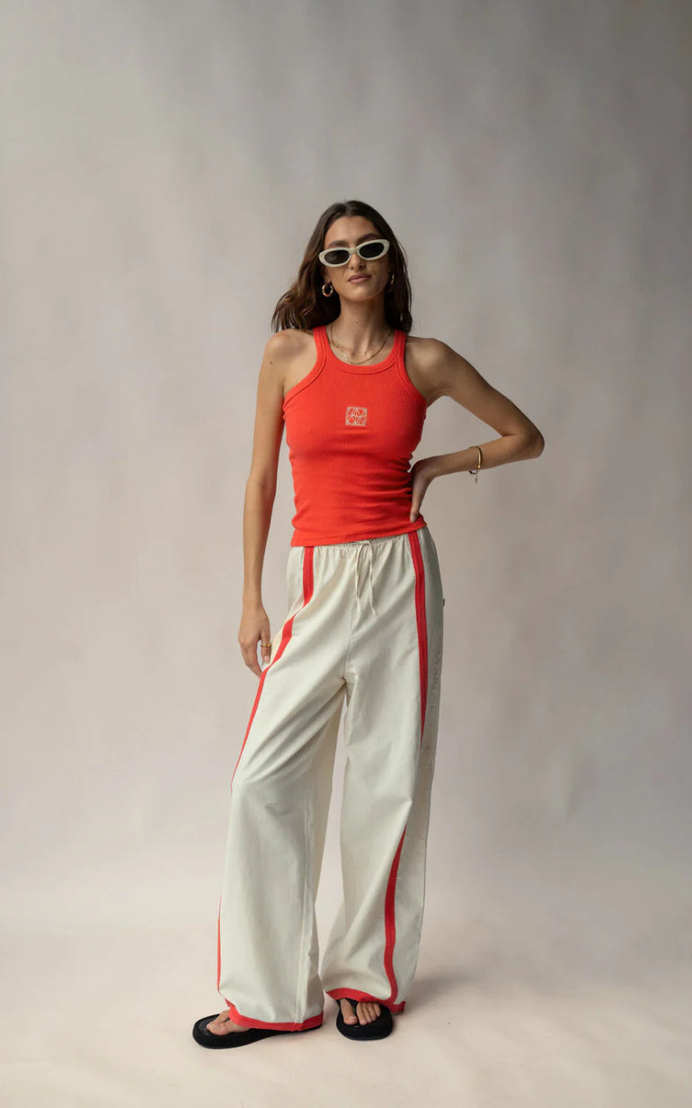 Araminta James Del Mar Pant Lobster Red