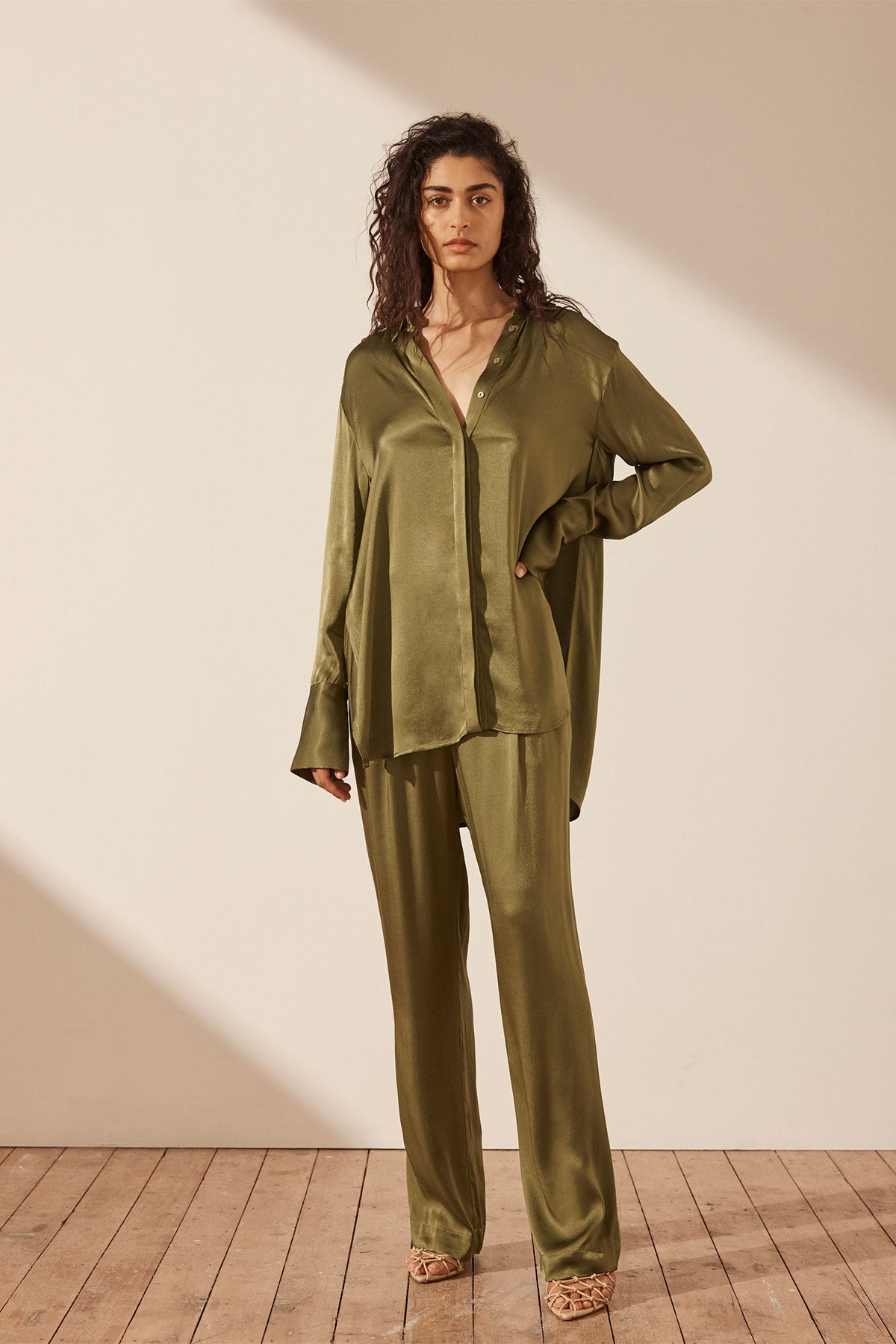 Shona Joy Arienzo Tuxedo Shirt