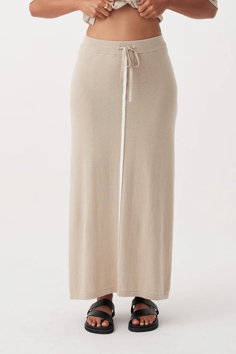 Arcaa Quinn Skirt Taupe