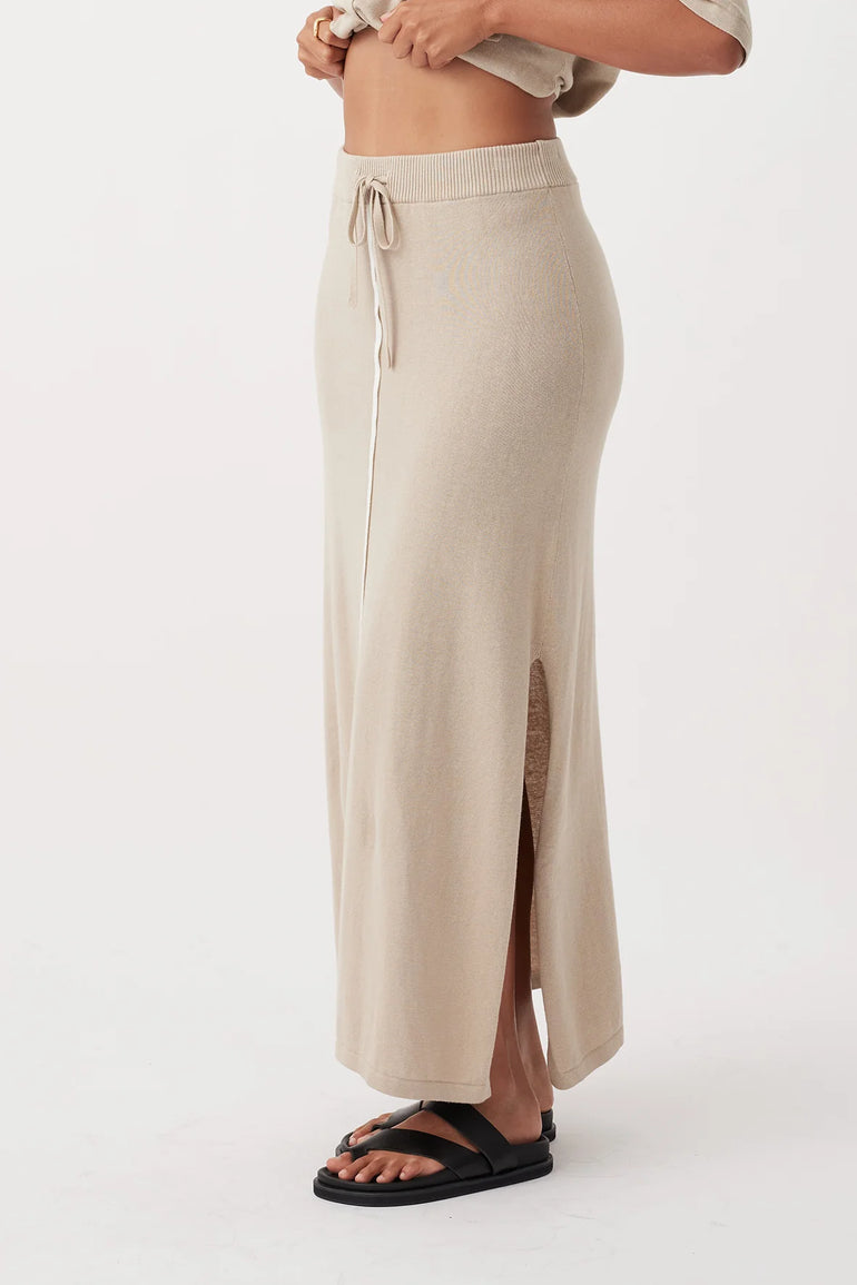 Arcaa Quinn Skirt Taupe