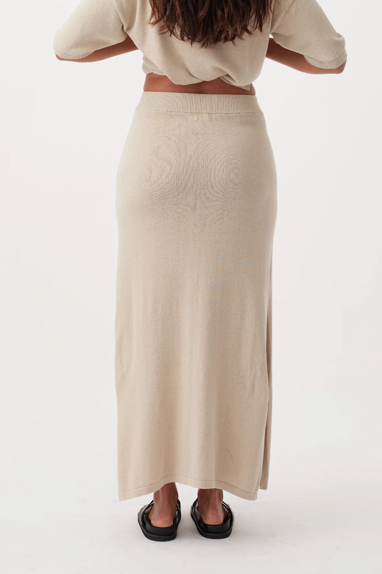 Arcaa Quinn Skirt Taupe