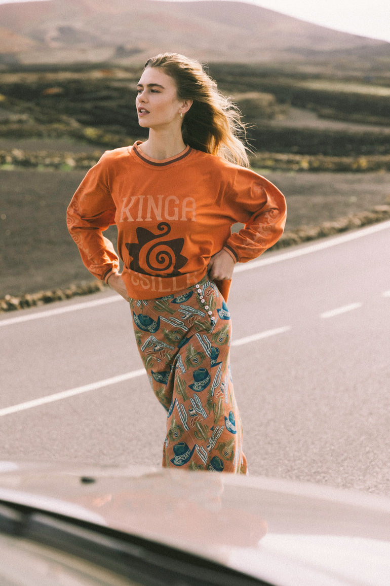Kinga Csilla Agave Roses Tee