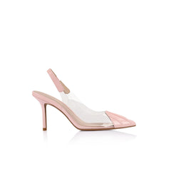 Lana Wilkinson Remi Pump Vinylite Pink Patent Leather