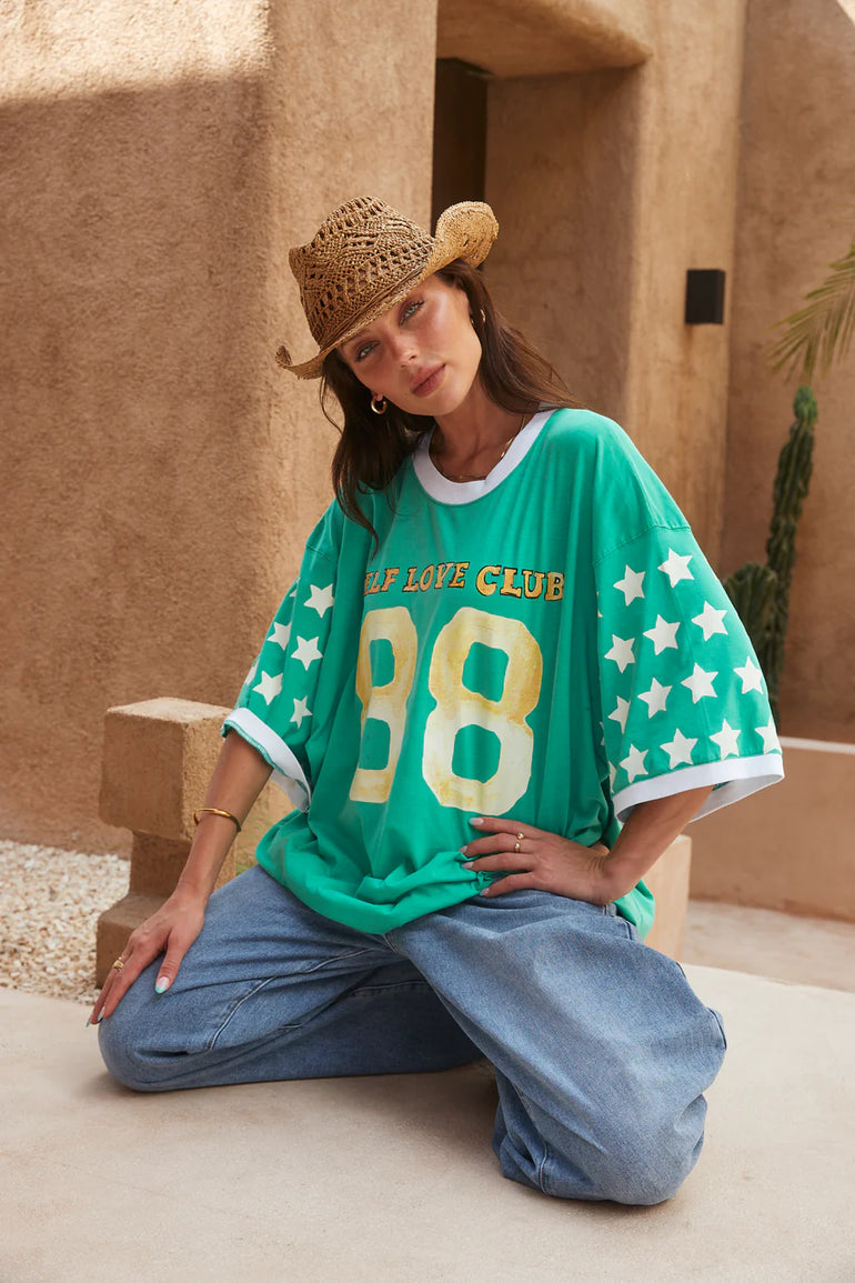 Sabbi The Very Oversized You Cute Tee Green