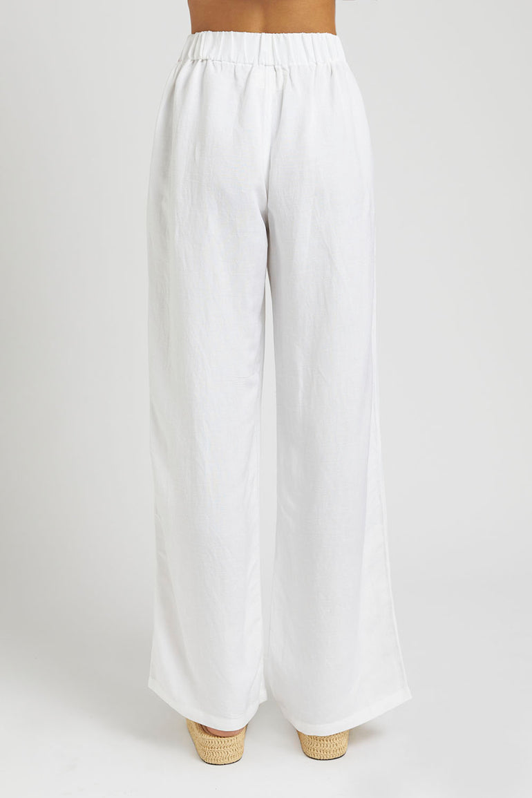 Summi Summi Linen Pants White