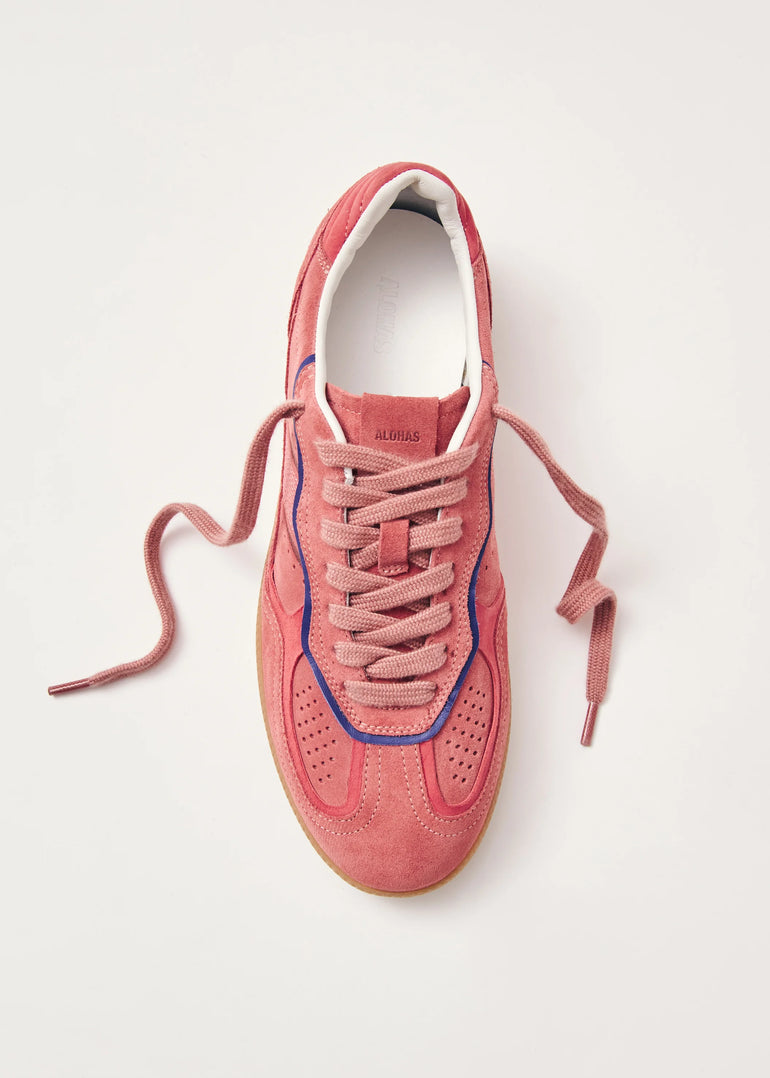 Alohas Rife Pink Leather Sneakers