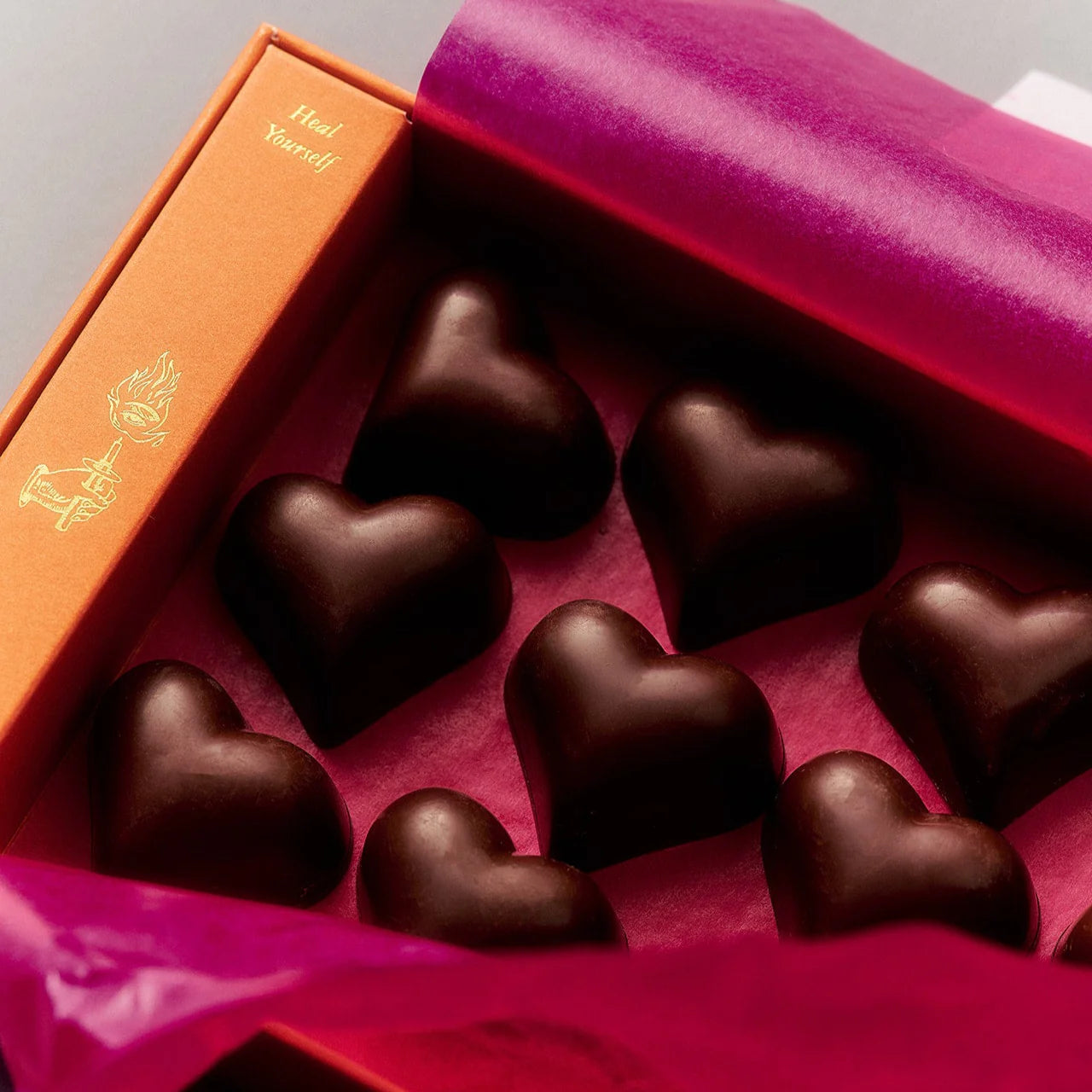 Loco Love Chilli Chocolate Hearts Box