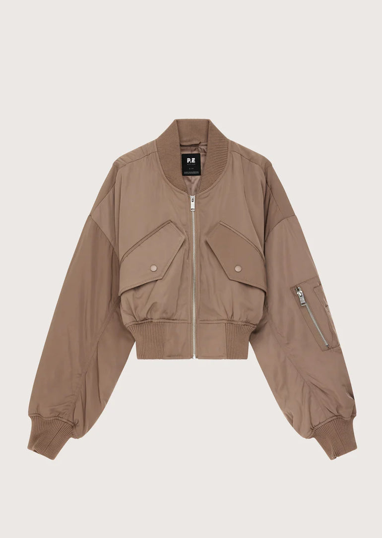 PE Nation Captivate Bomber Taupe