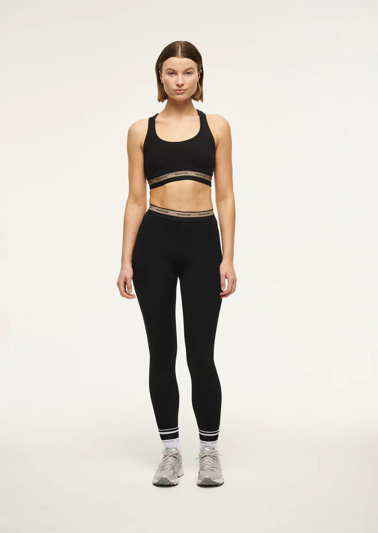 PE Nation Avant Full Length Legging Black