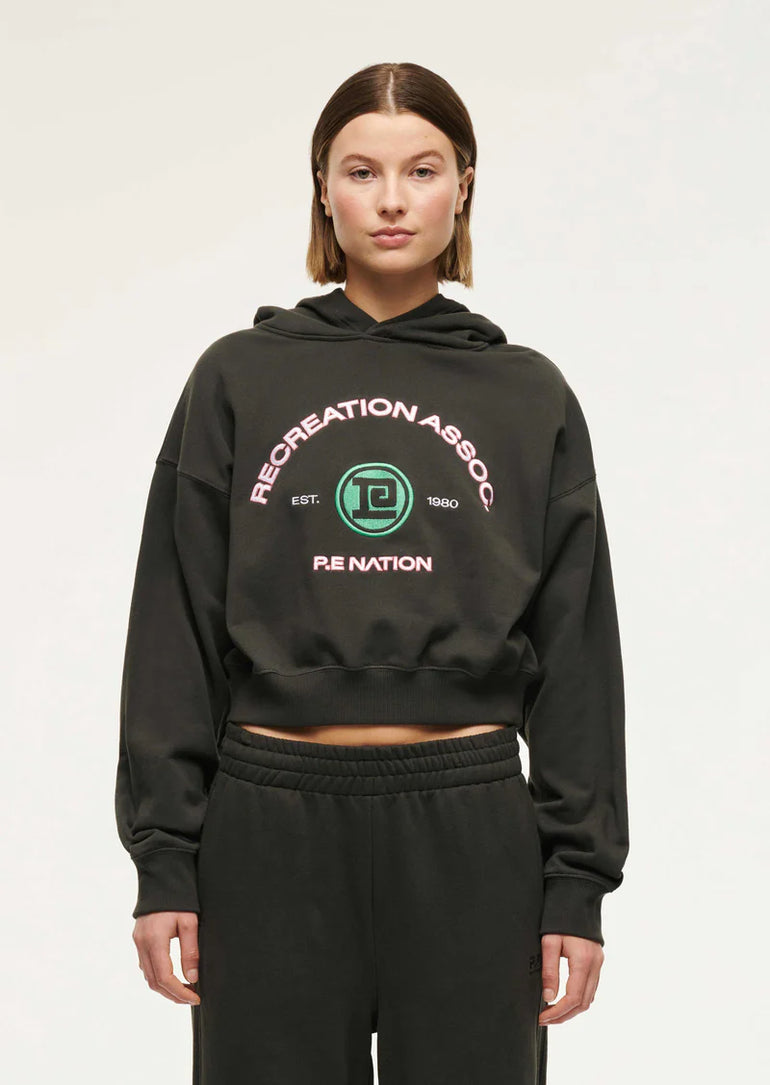 PE Nation Crescent Hoodie Asphalt