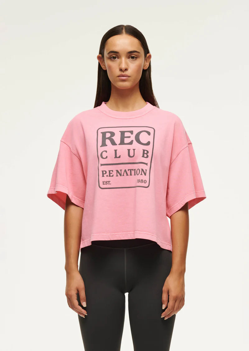 PE Nation Rally Tee Pink Lemonade