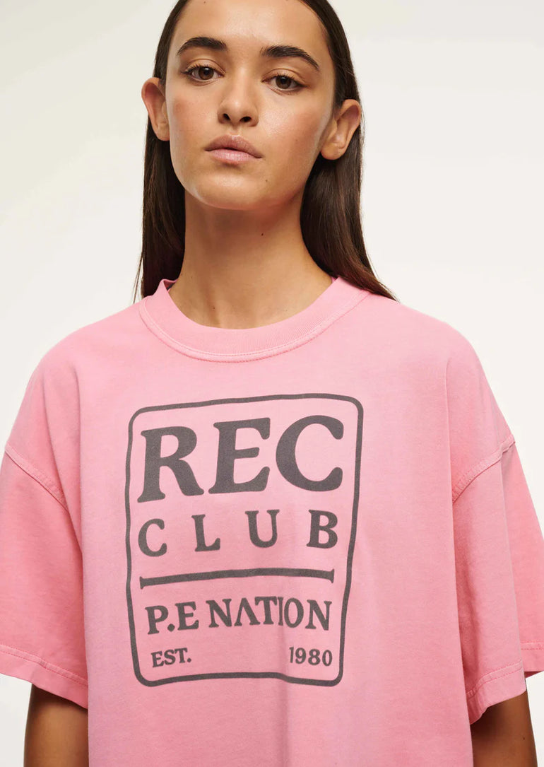 PE Nation Rally Tee Pink Lemonade