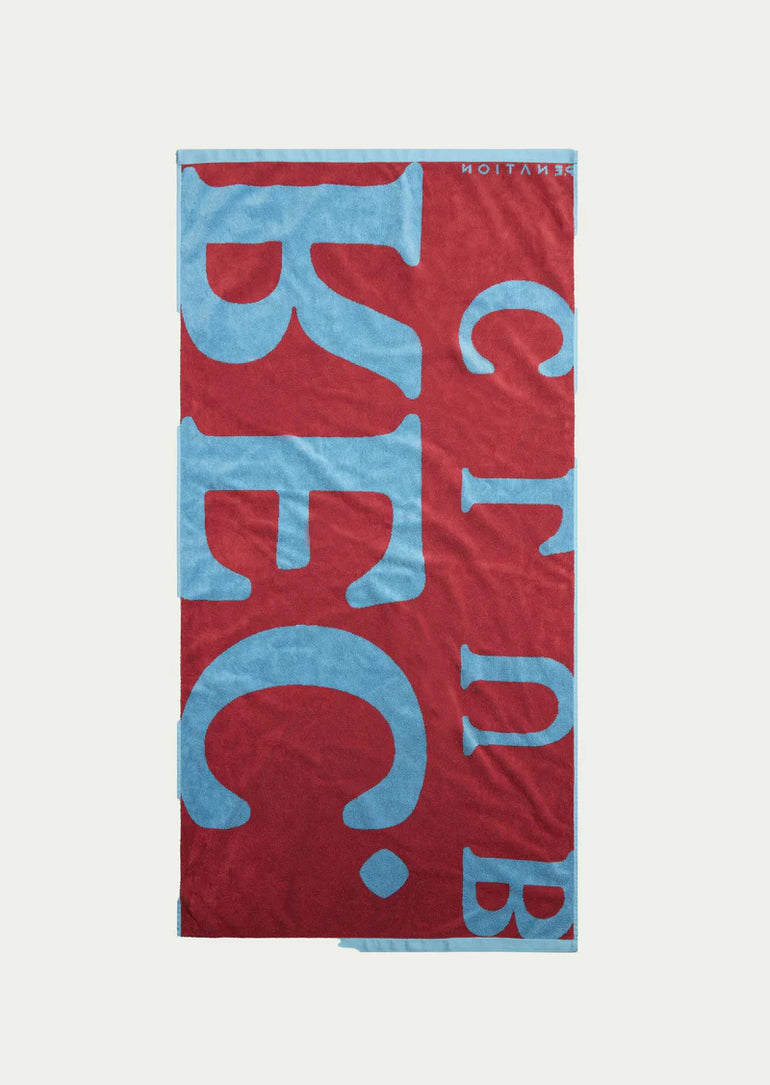 PE Nation Elsewhere Towel Bright Blue