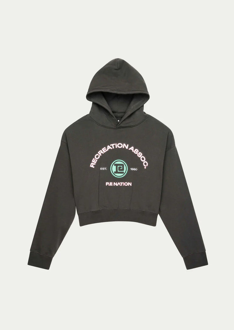 PE Nation Crescent Hoodie Asphalt