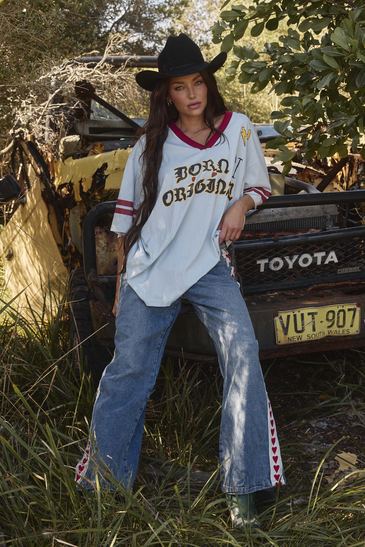 Sabbi The Born Original Tee Maroon Sky