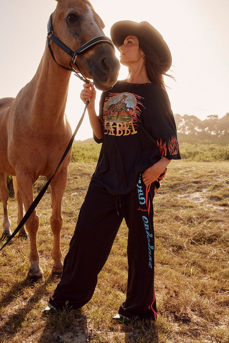 Sabbi The Chido Pants Flaming Cowboy