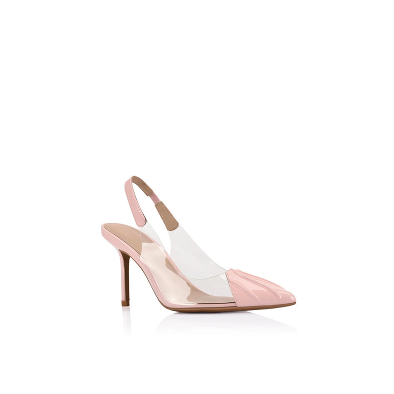 Lana Wilkinson Remi Pump Vinylite Pink Patent Leather