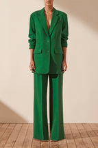 Shona Joy Irena Oversized Blazer Tree Green