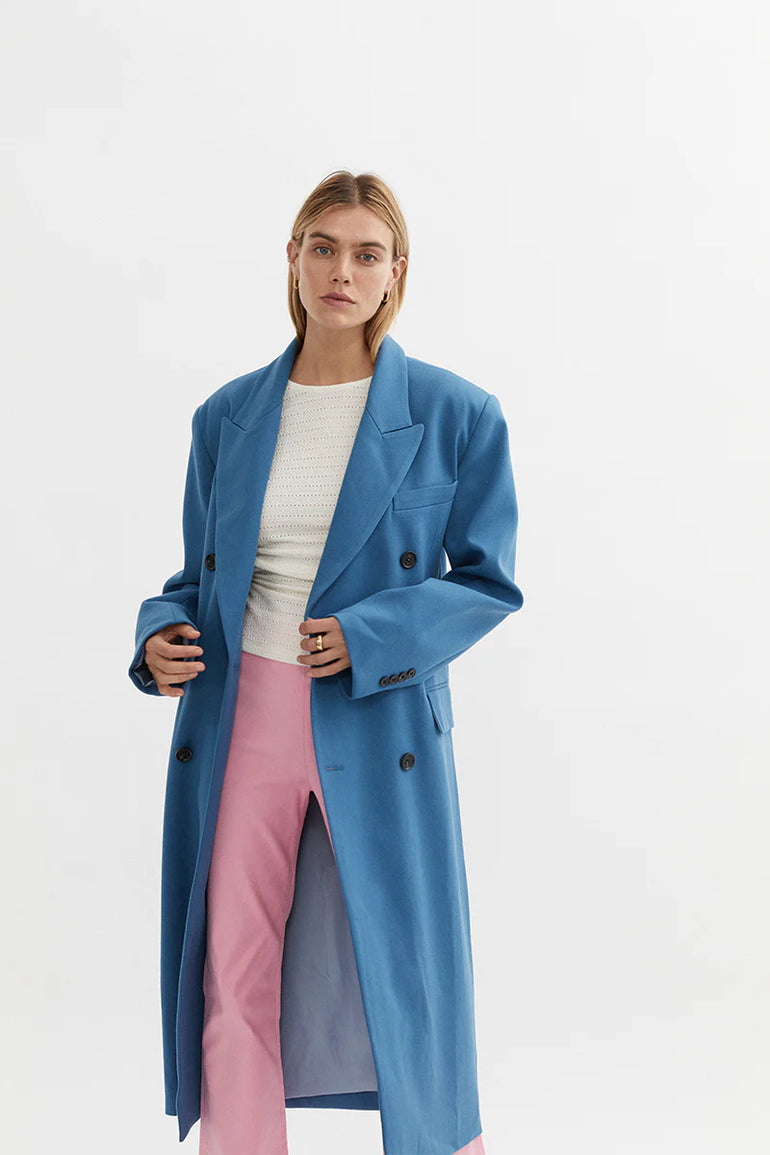 Blanca Carmen Coat Blue