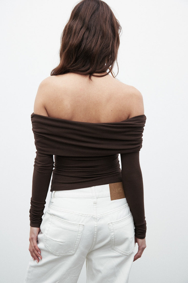 Bayse Alessandra Top Chocolate