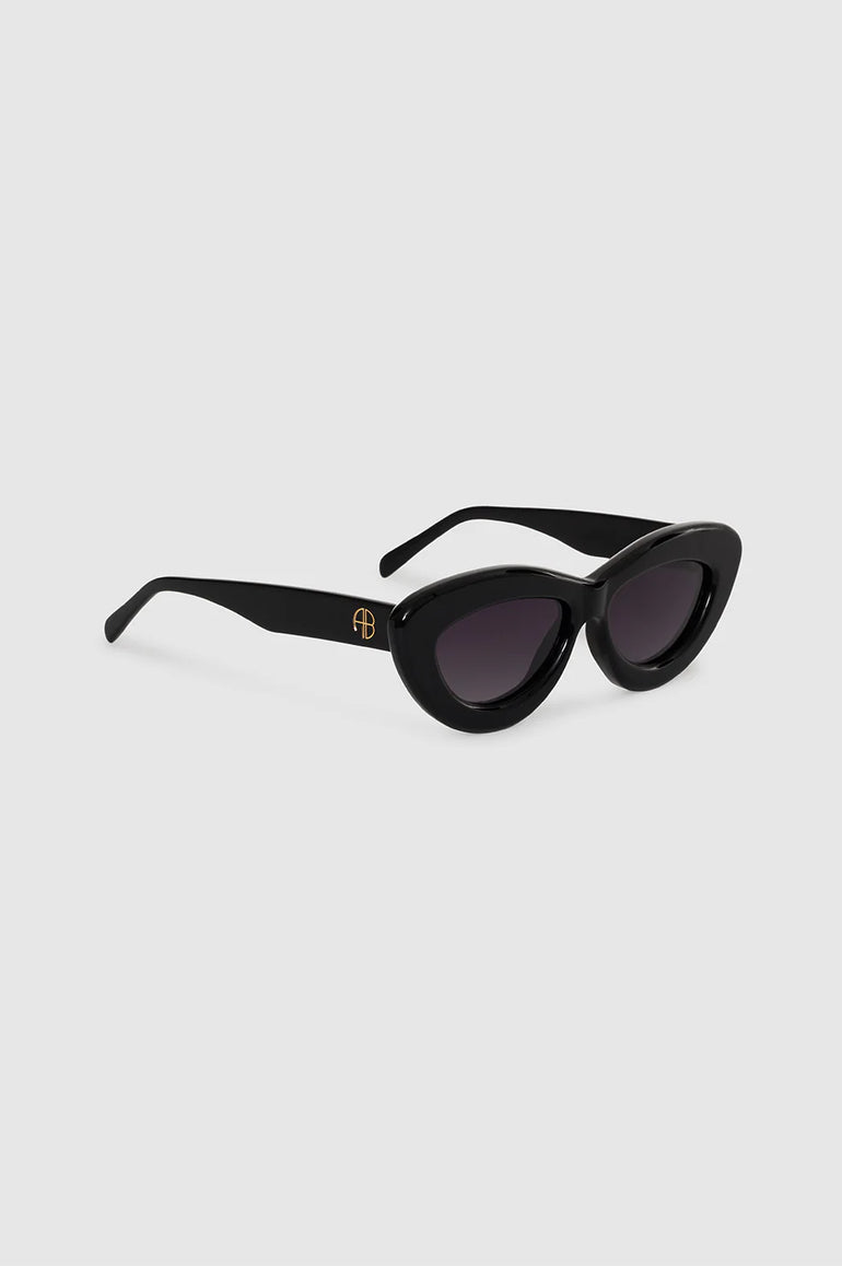 Anine Bing Alba Sunglasses Black