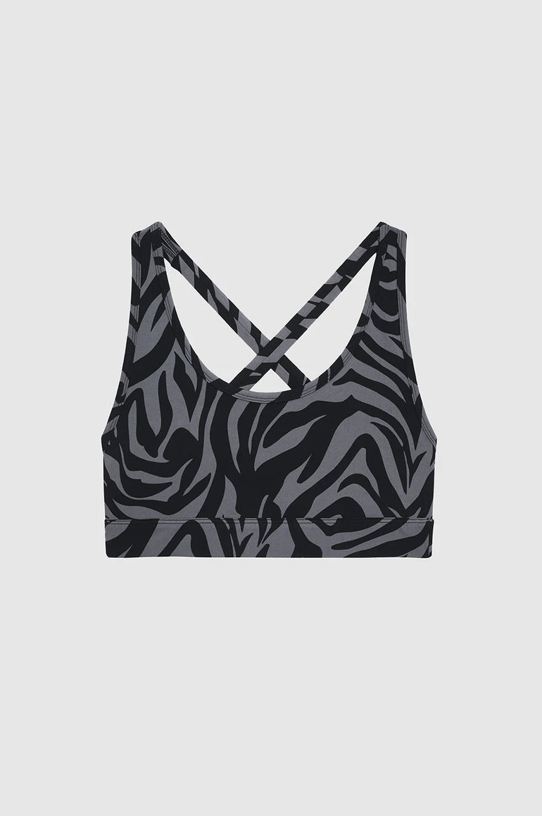 Anine Bing Axel Bra Zebra Print