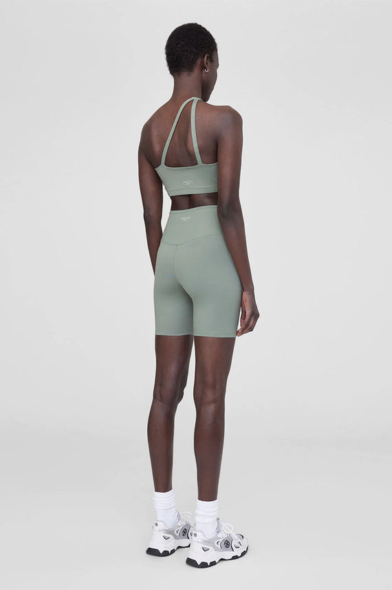 Anine Bing Blake Biker Short Artichoke
