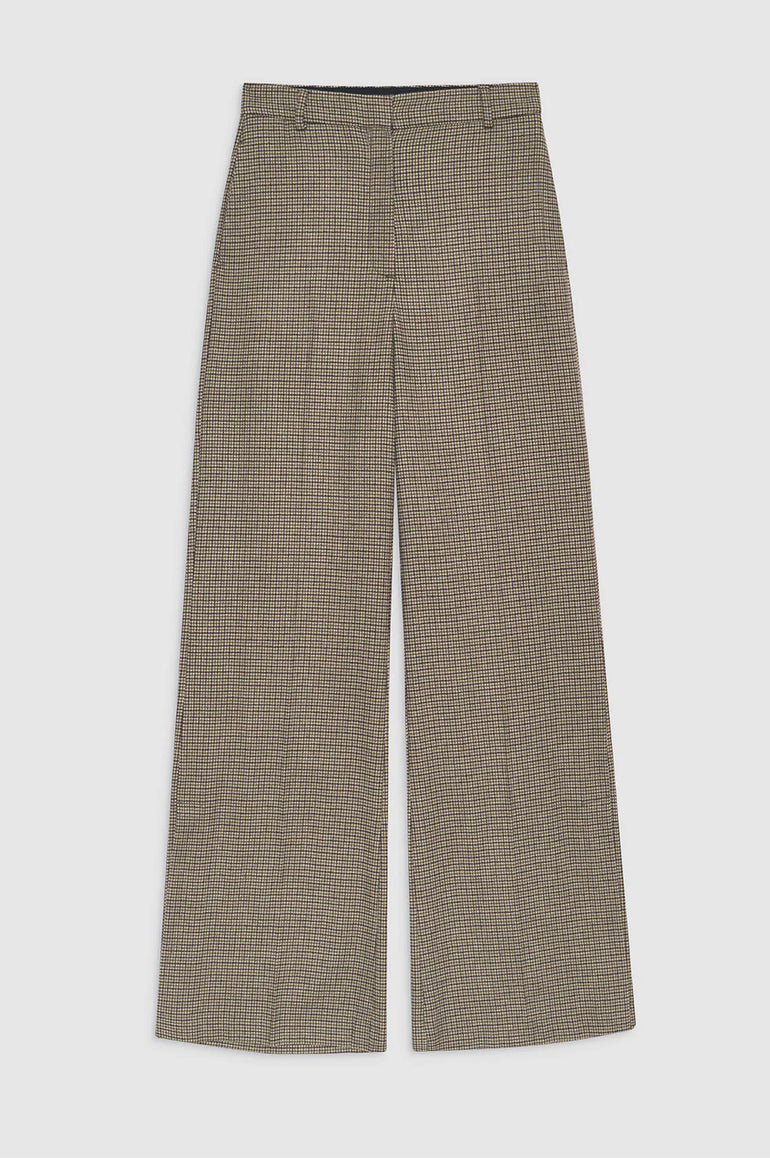 Anine Bing Lyra Trouser Mini Houndstooth