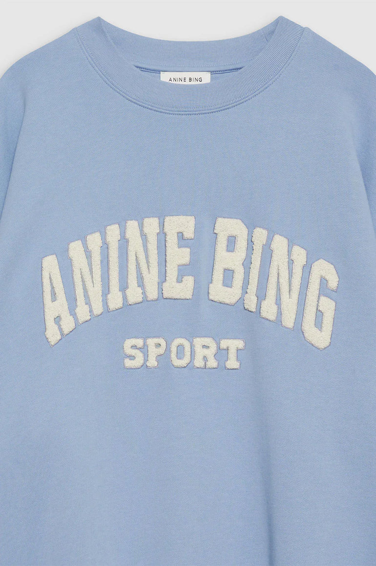 Anine Bing Tyler Sweatshirt Capri Blue