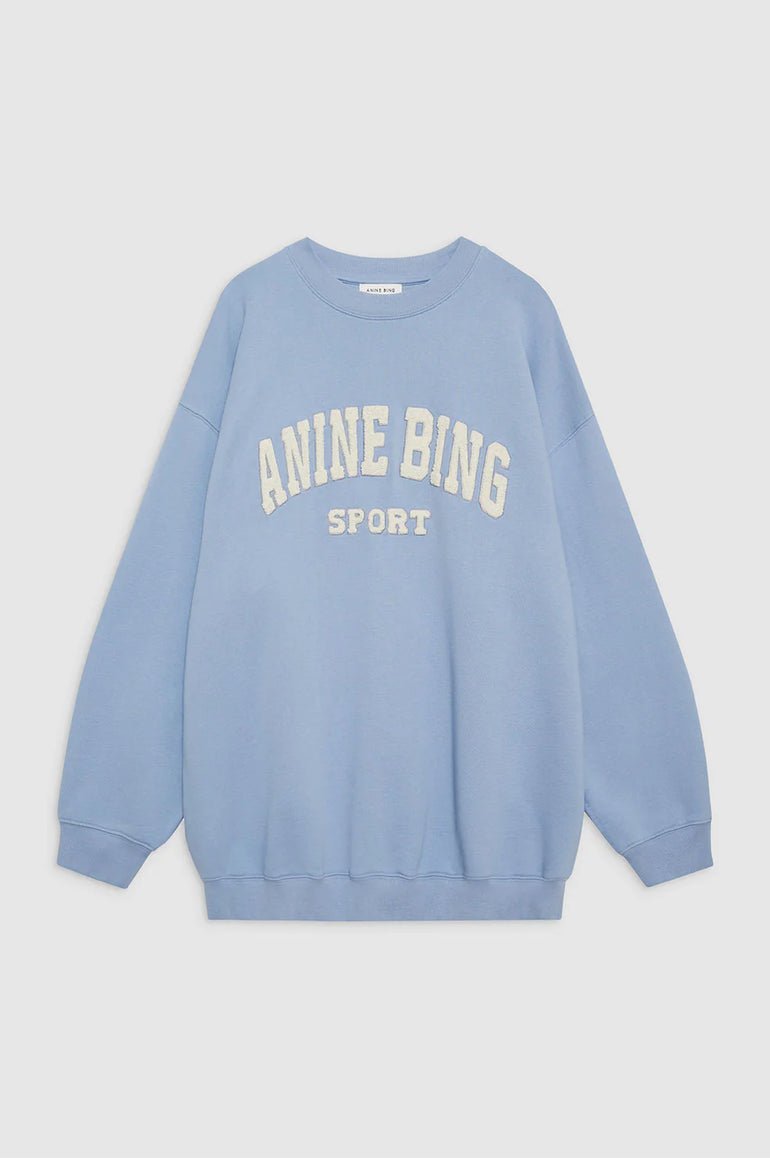 Anine Bing Tyler Sweatshirt Capri Blue