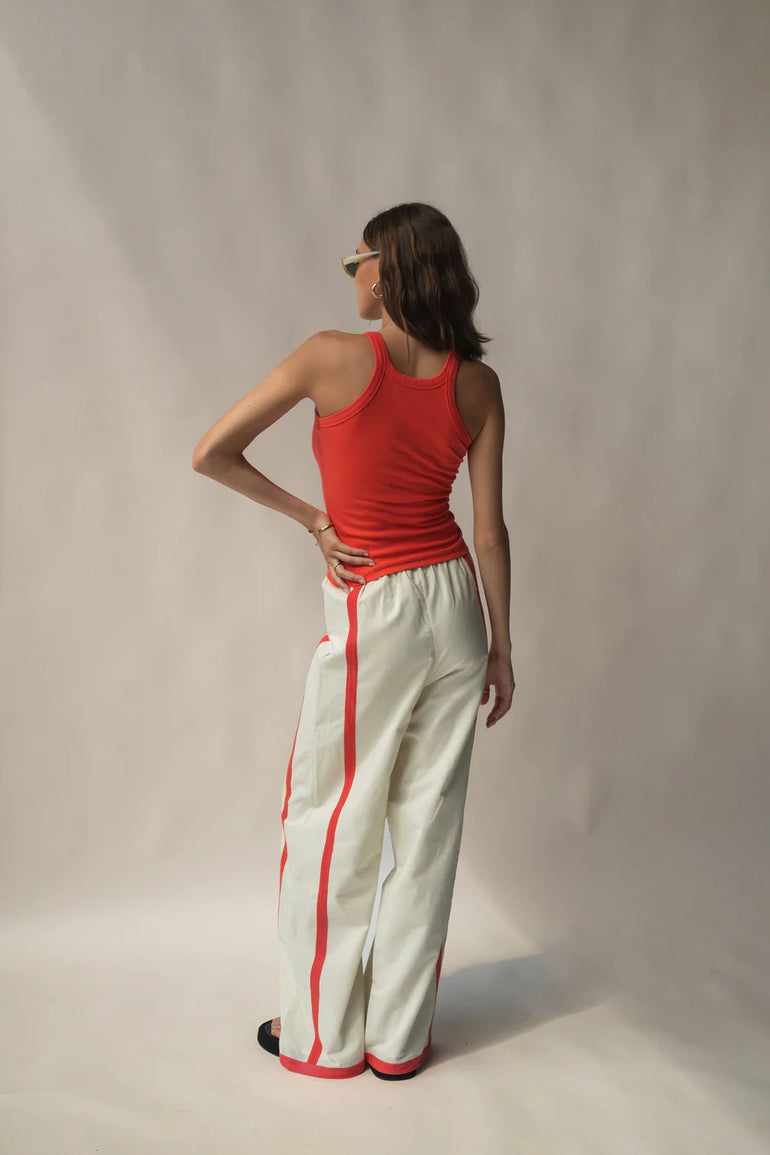 Araminta James Del Mar Pant Lobster Red