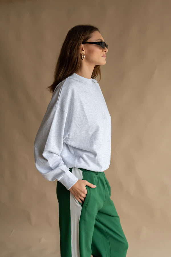 Araminta James Monogram Classic Sweatshirt Cloud