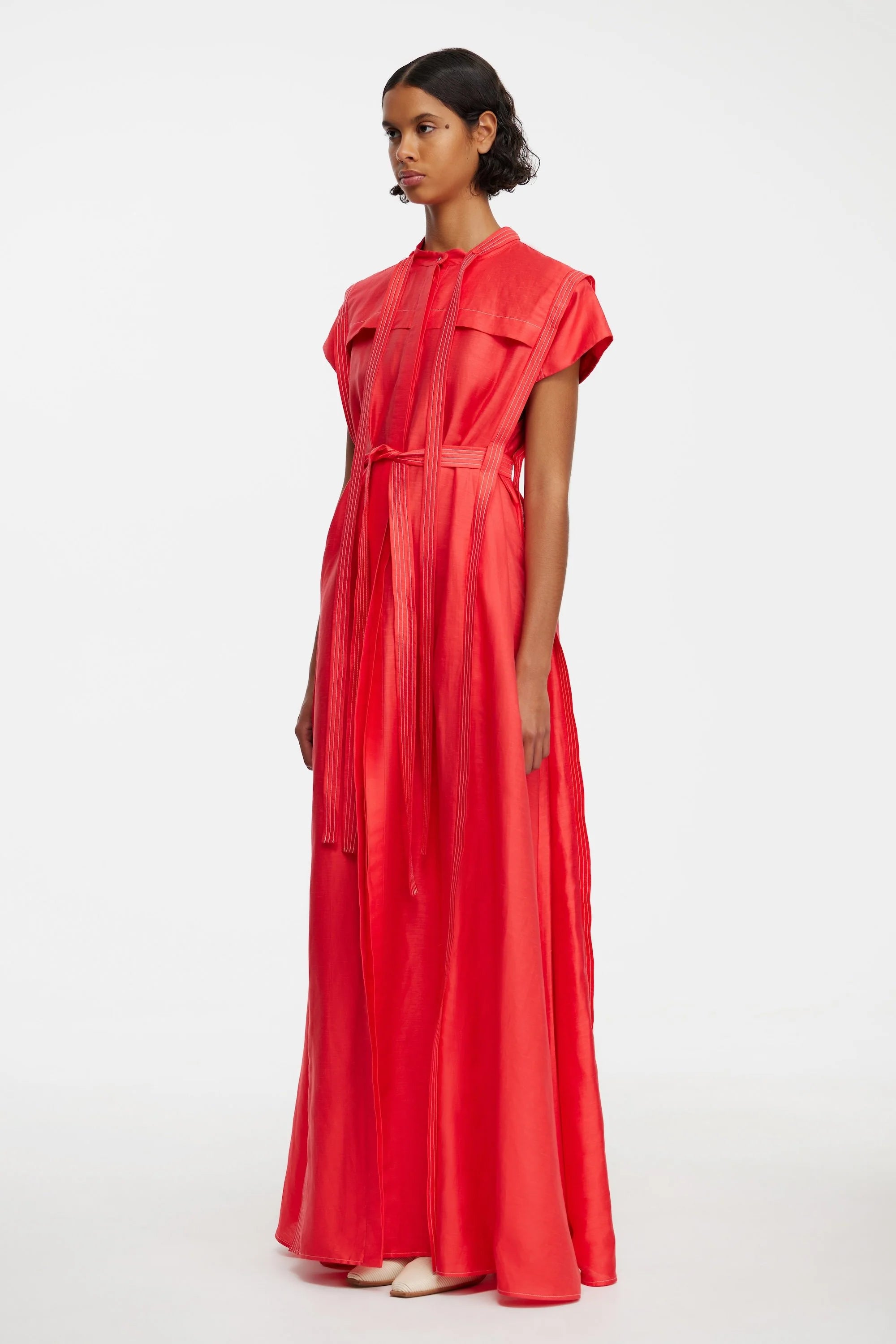 Acler Fairyhill Maxi Dress Chilli