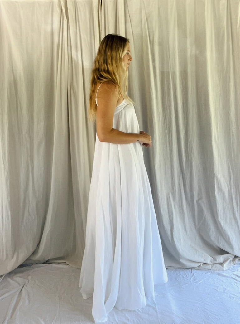 Summi Summi Bloom Maxi Dress White