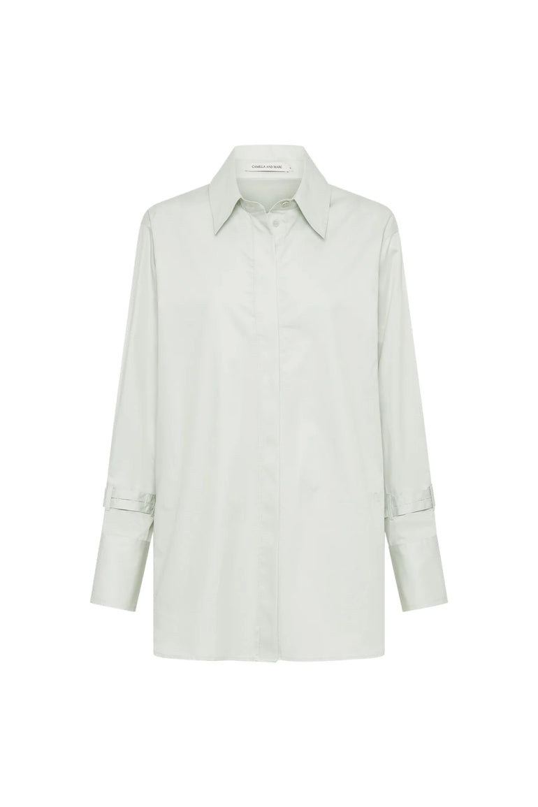 Camilla and Marc Marcel Shirt Light Eucalyptus