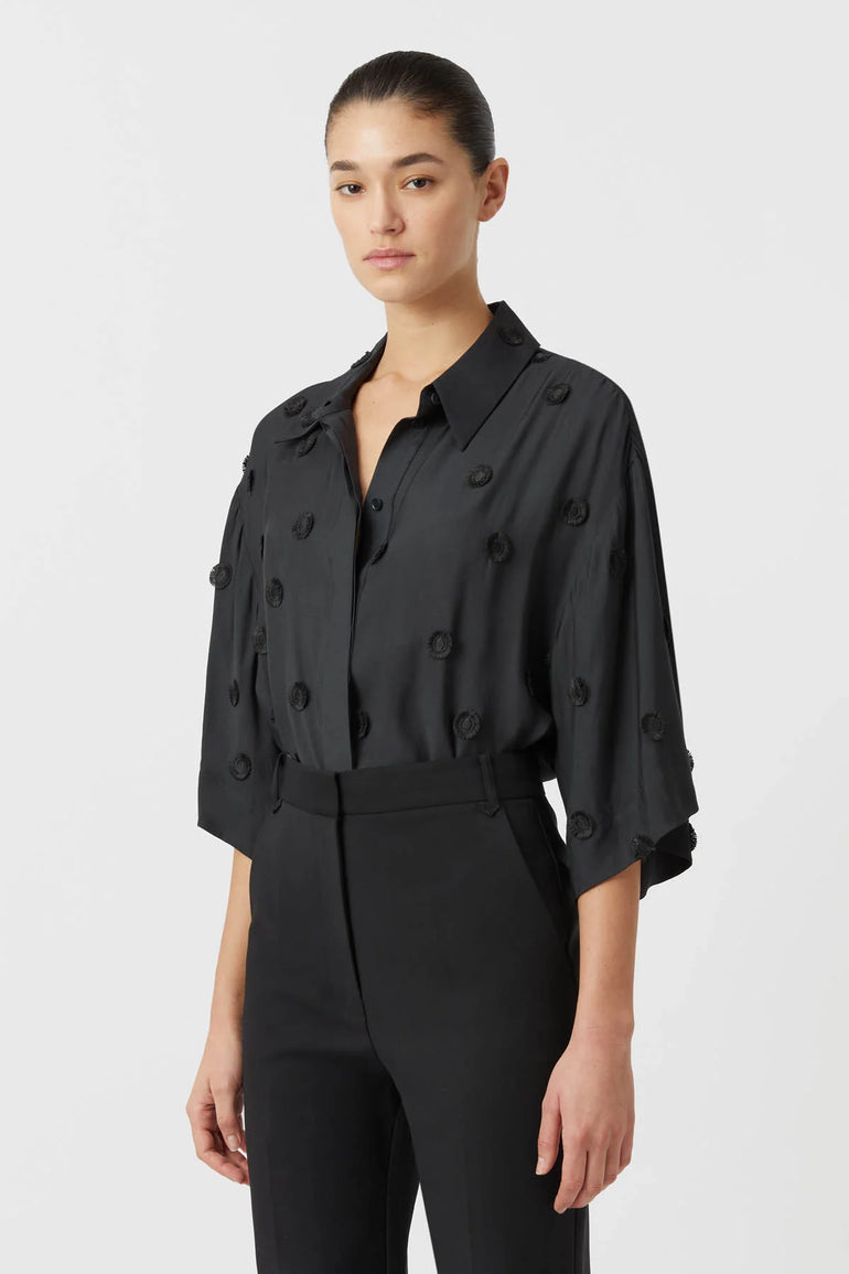 Camilla and Marc Ottilie Shirt Black