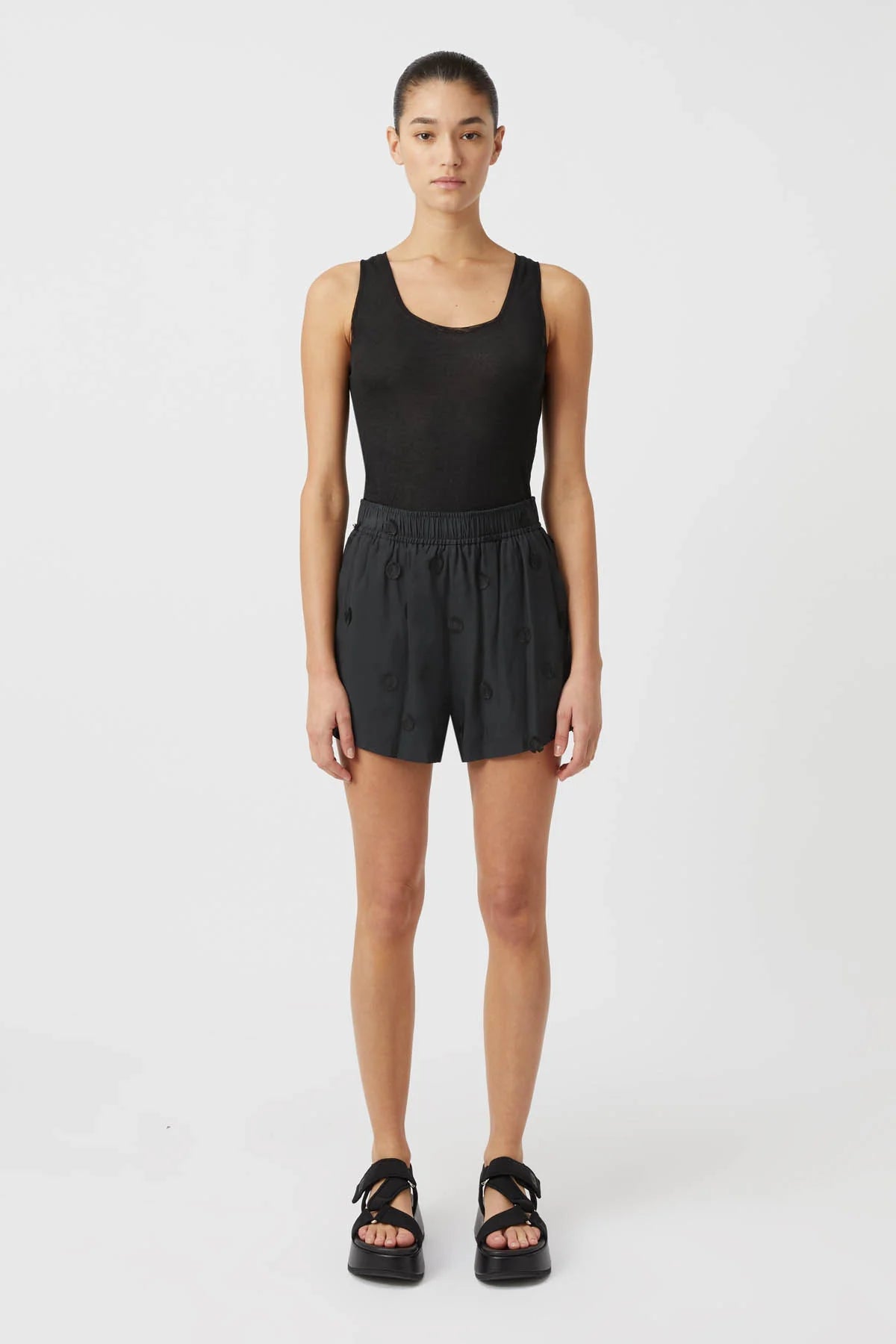 Camilla and Marc Ottilie Short Black