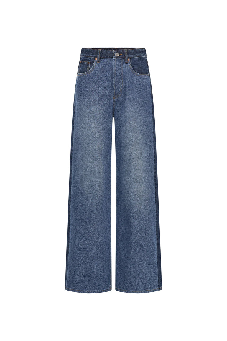 Camilla and Marc Palma Denim Jean Spliced Blue