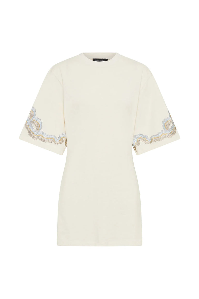 Camilla and Marc Serene Tee Dress Ivory