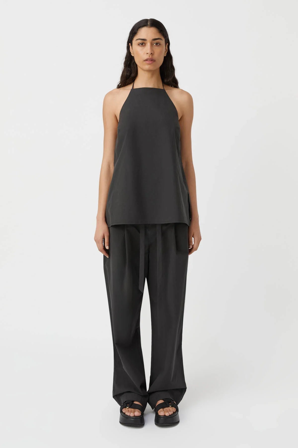 Camilla and Marc Gill Stonewash Pant Black