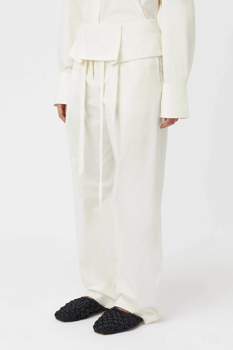 Camilla and Marc Gill Stonewash Pant Ivory