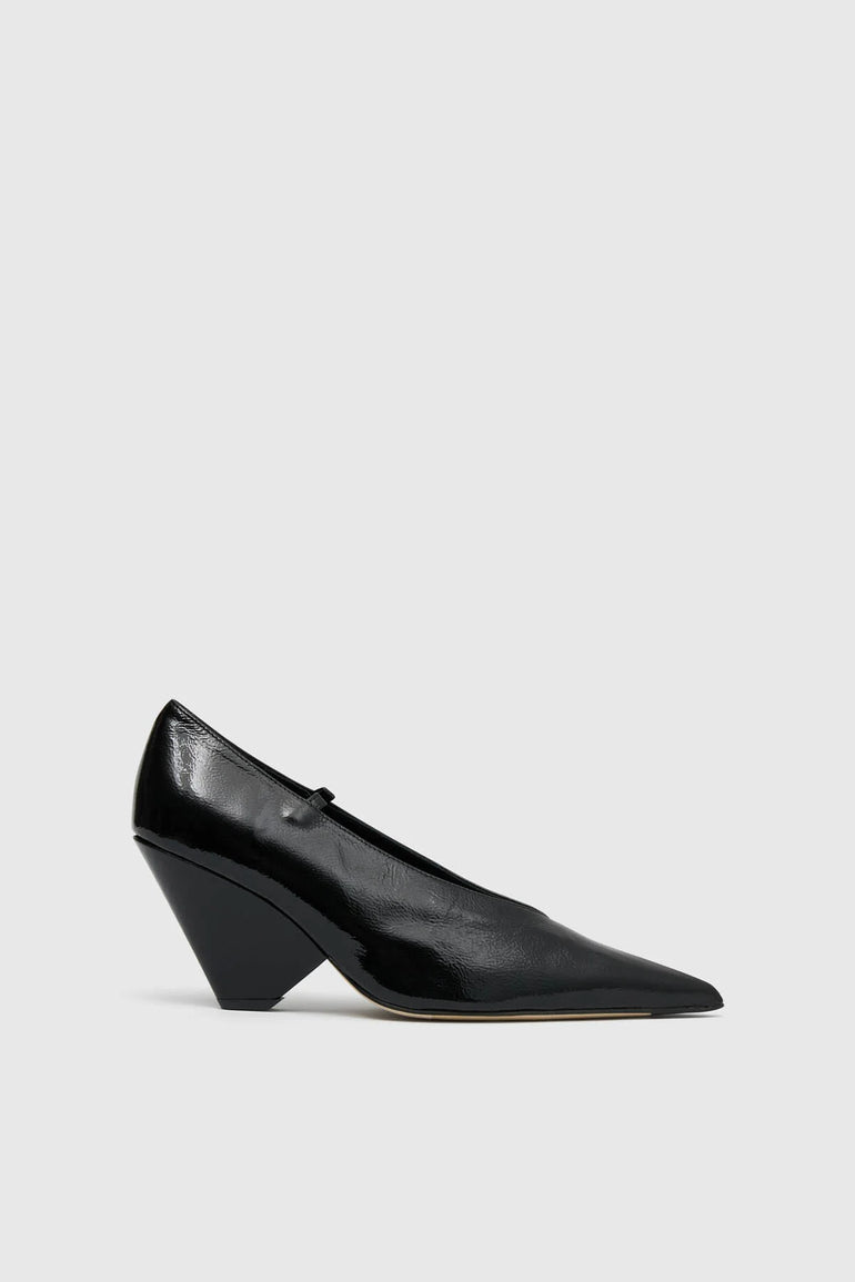 Camilla and Marc Rhys Patent Pump Black