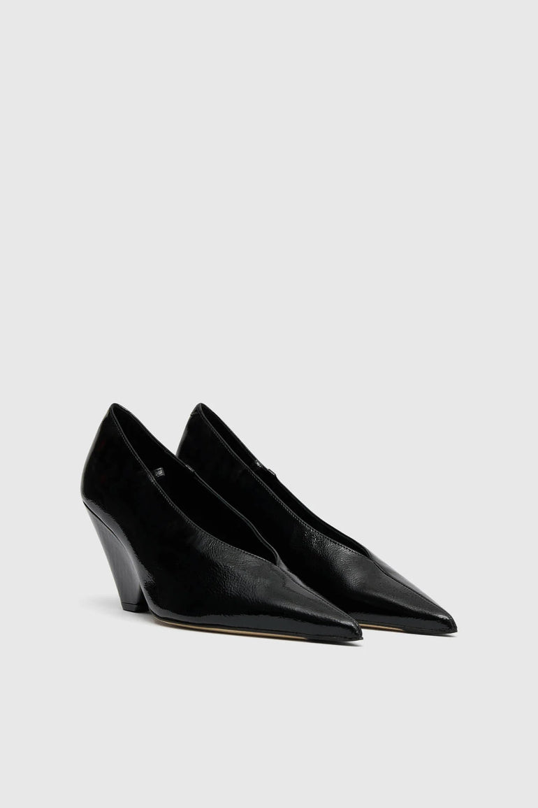 Camilla and Marc Rhys Patent Pump Black