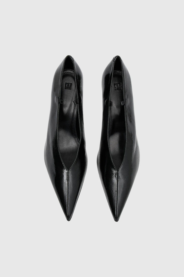 Camilla and Marc Rhys Patent Pump Black