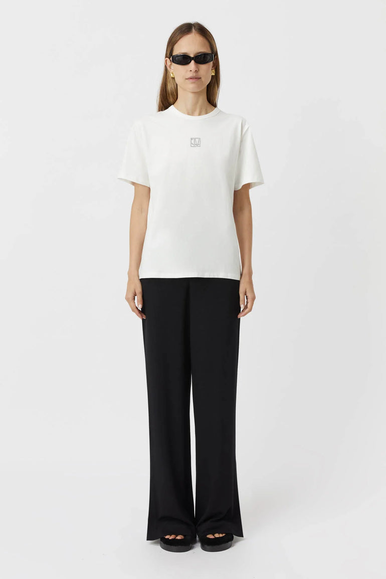 Camilla and Marc Stowe Tee Soft White