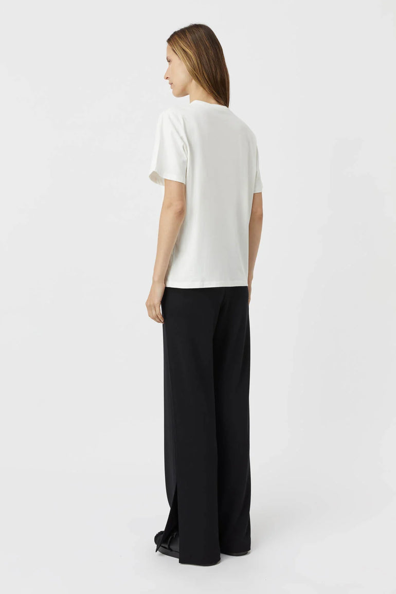 Camilla and Marc Stowe Tee Soft White